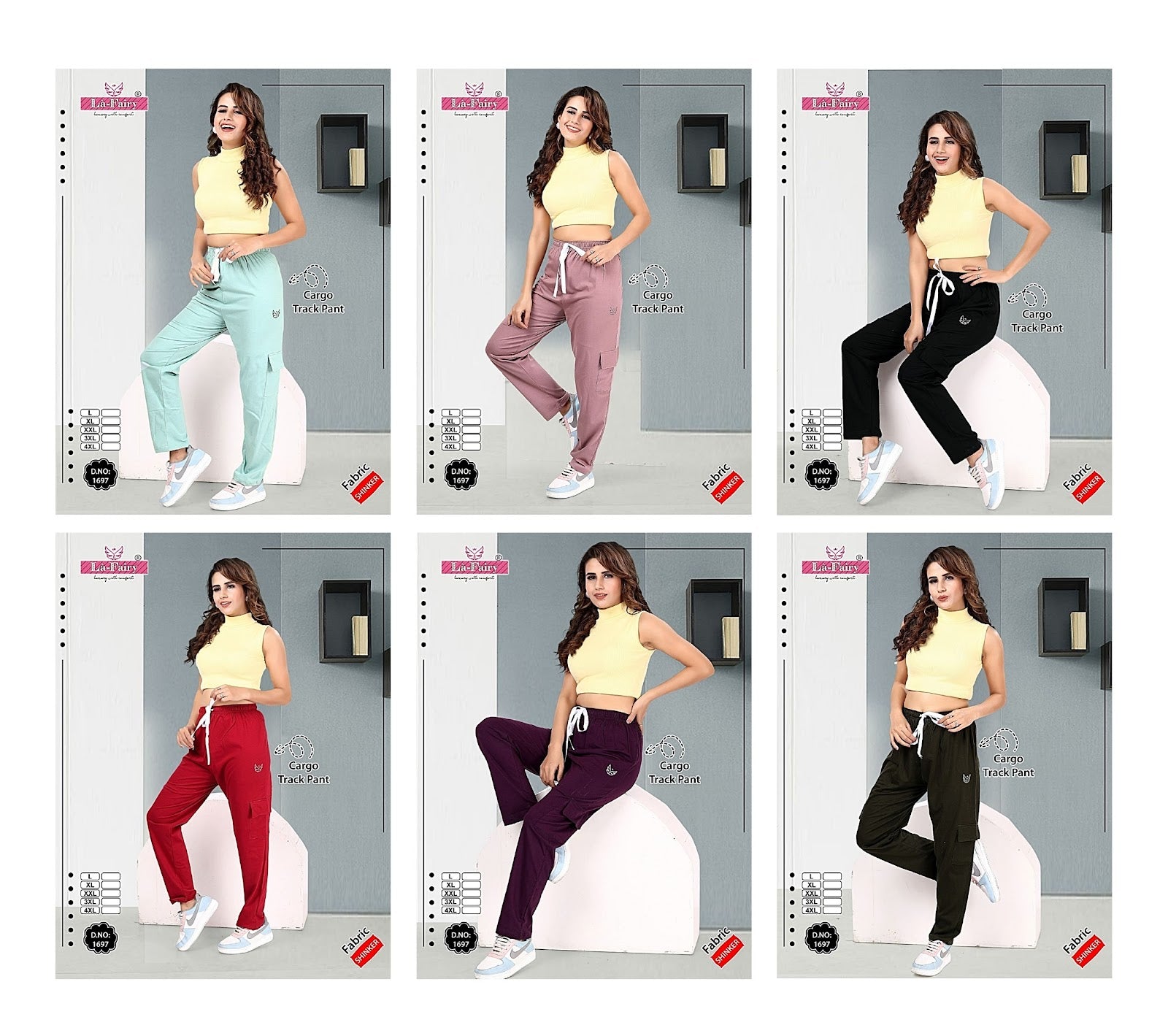 Design 1697 La Fairy Sinker Women Track Pants Wholesaler