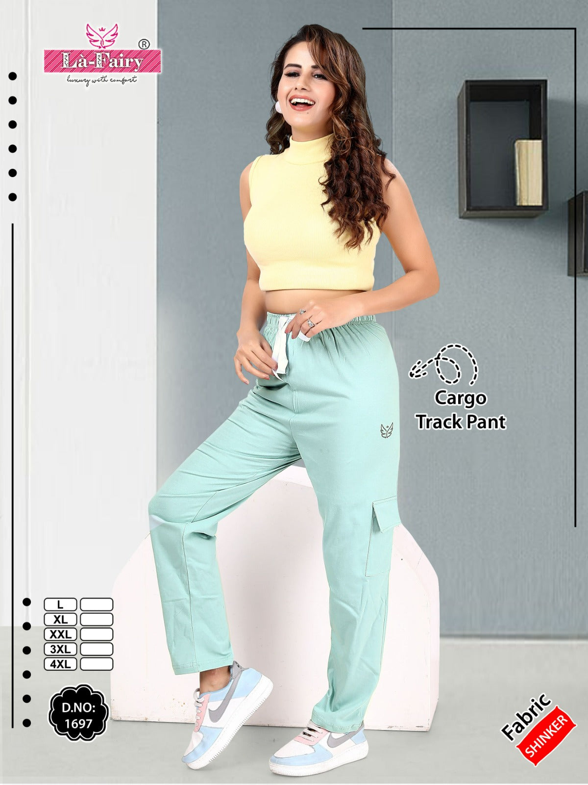 Design 1697 La Fairy Sinker Women Track Pants Wholesaler