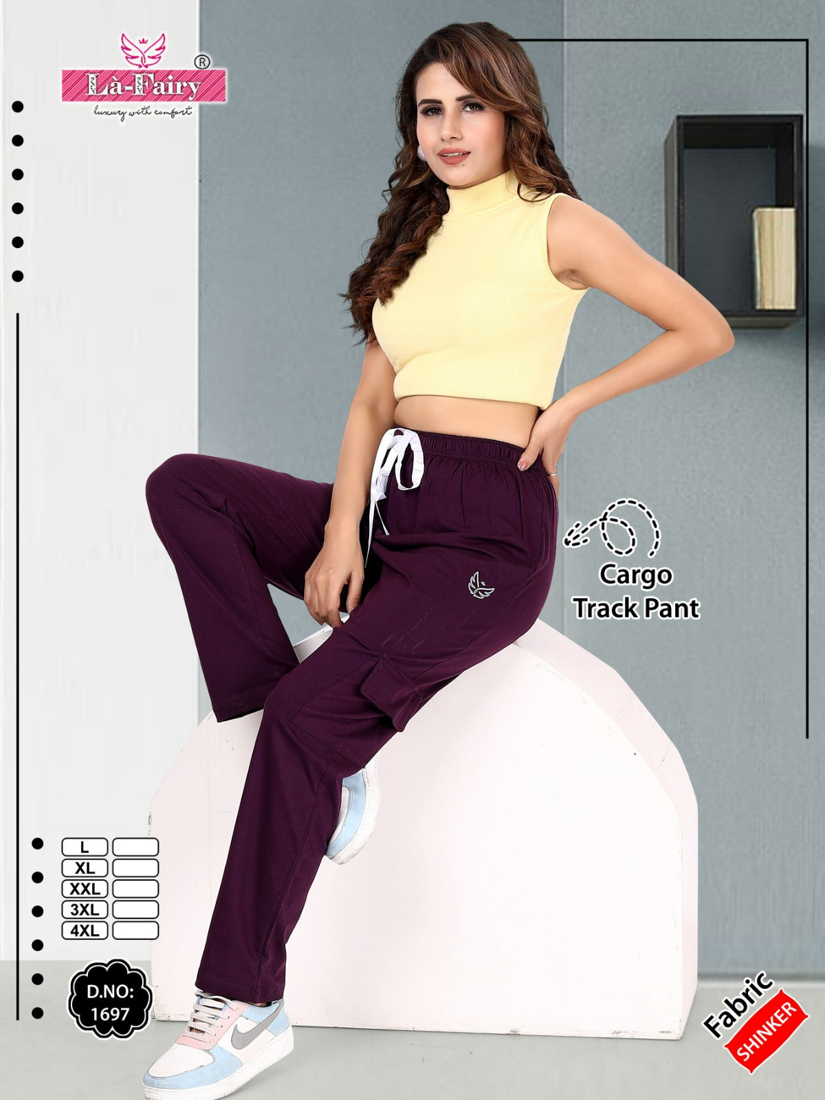Design 1697 La Fairy Sinker Women Track Pants Wholesaler