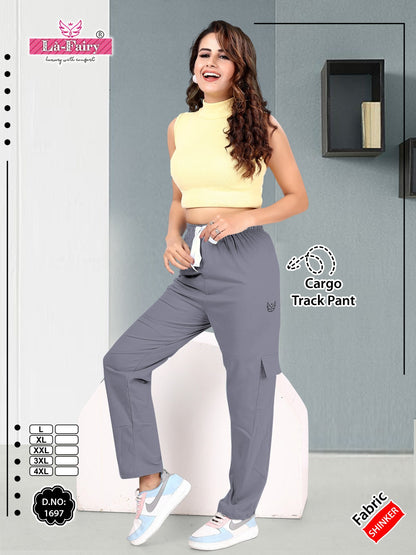 Design 1697 New Colours La Fairy Sinker Women Cargo Pants Supplier Gujarat