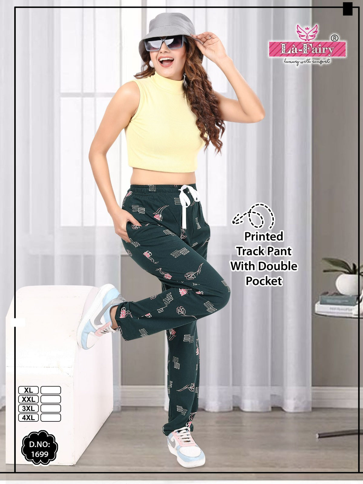 Design 1699 La Fairy Sinker Women Night Lower Exporter Ahmedabad