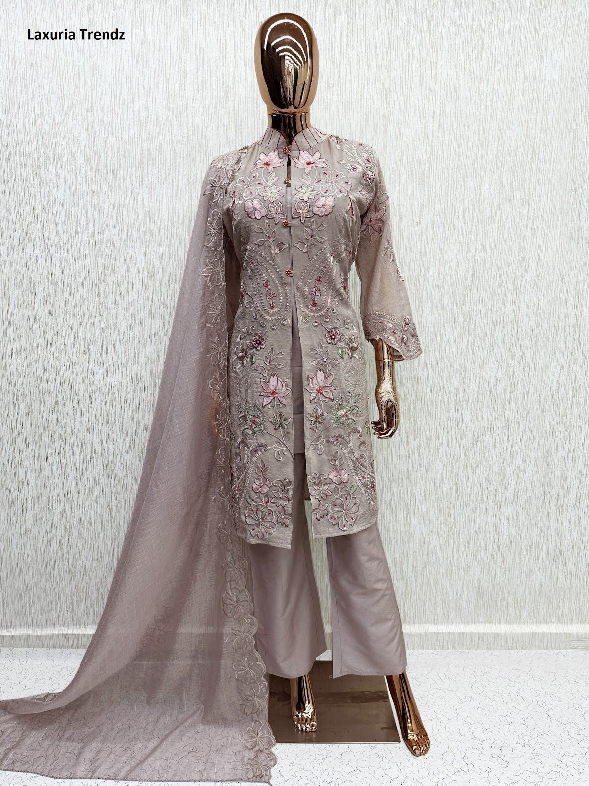 Design 1706 Laxuria Trendz Crush Pakistani Readymade Suits Manufacturer