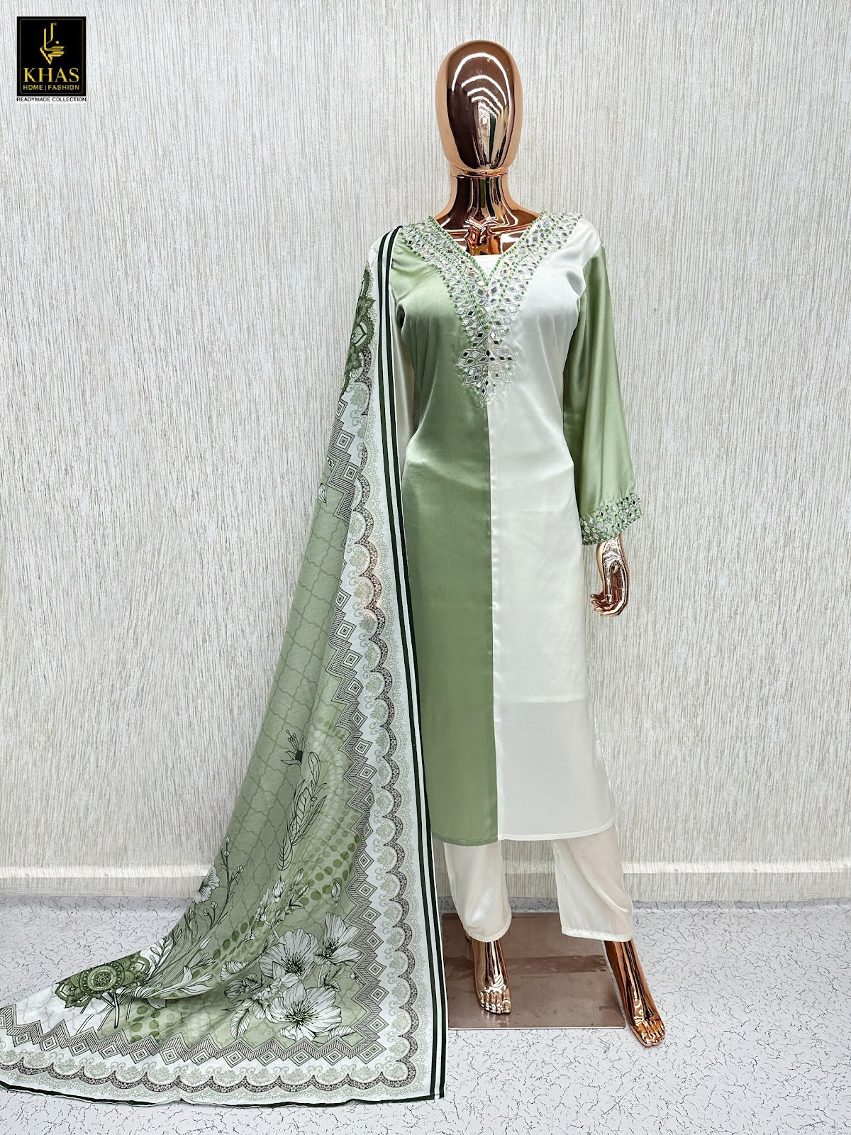 Design 170 Khas Satin Pakistani Readymade Suits Wholesaler India