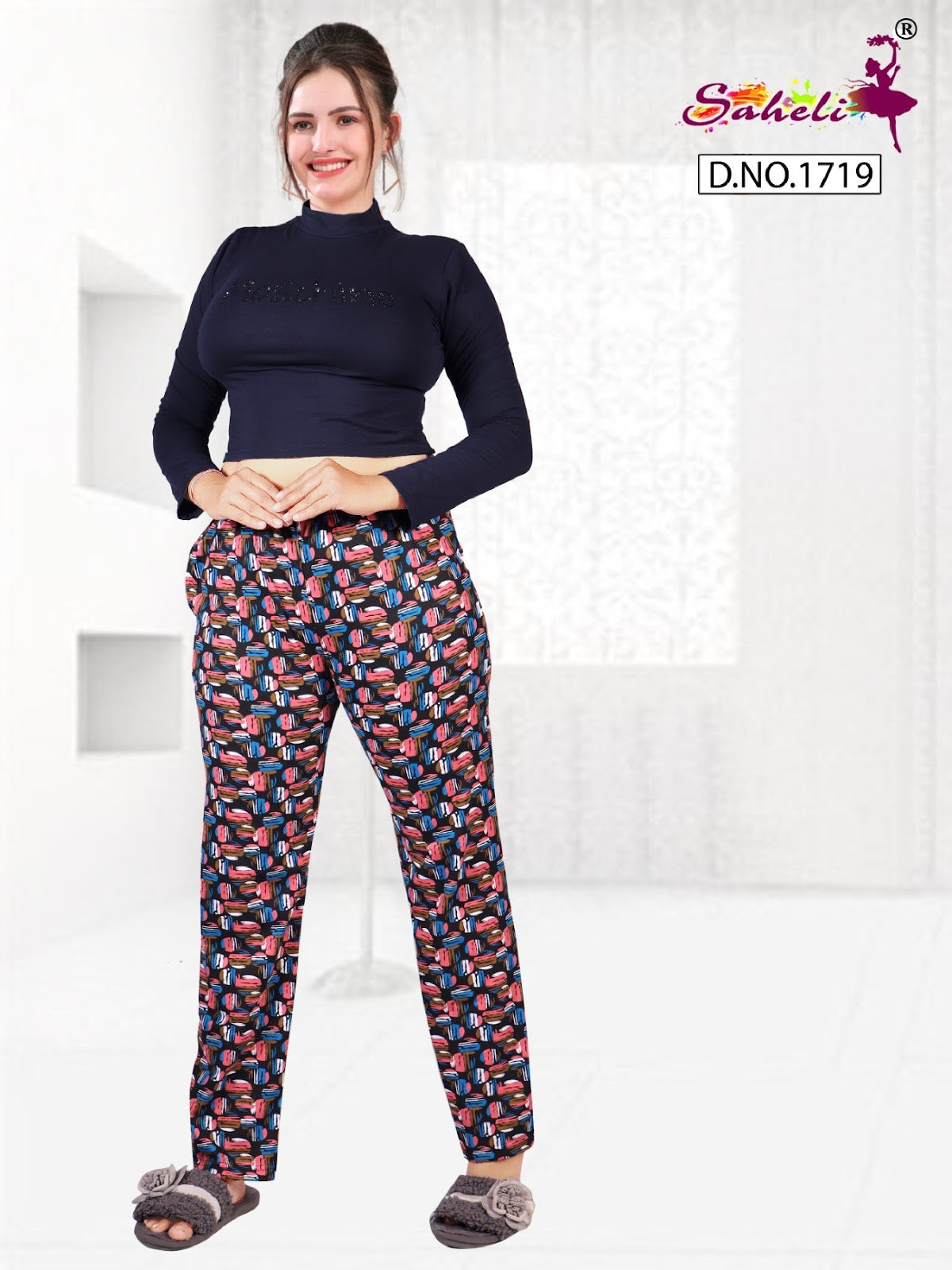 Design 1719 Saheli Women Night Lower Supplier