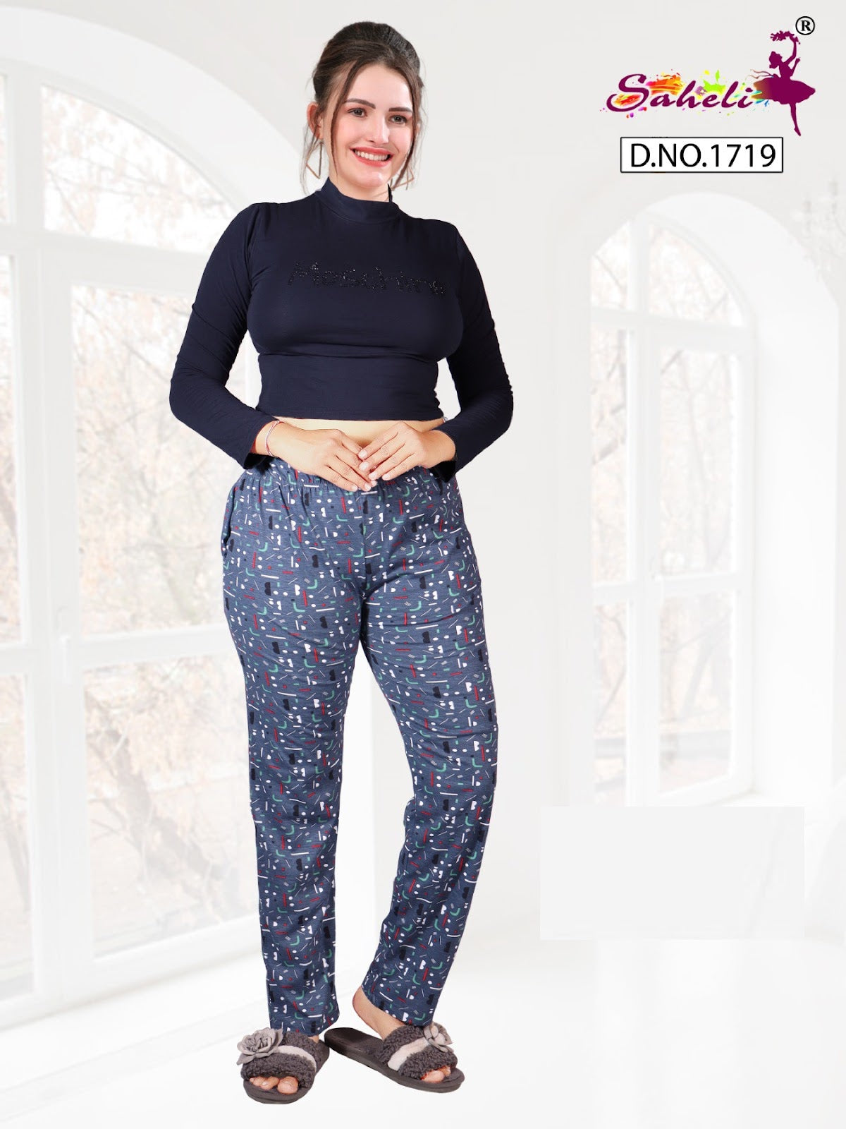 Design 1719 Saheli Women Night Lower Supplier