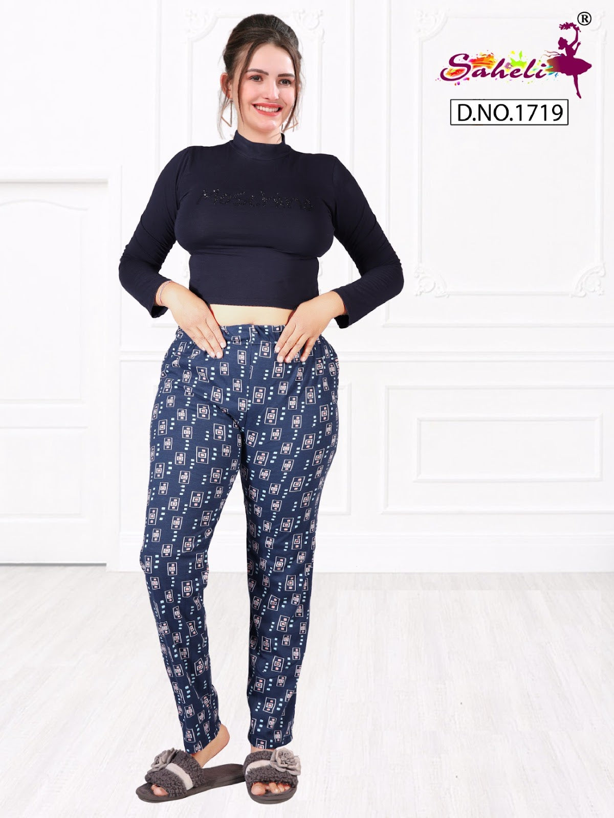 Design 1719 Saheli Women Night Lower Supplier