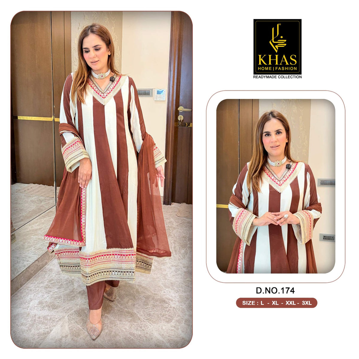 Design 174 Khas Mul Chandri Readymade Suits Exporter Gujarat