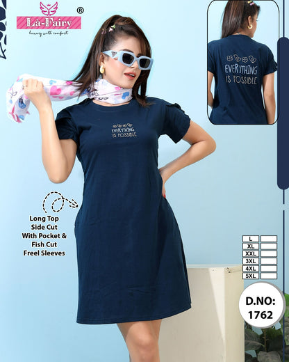 Design 1762 La Fairy Sinker Designer Long Top Supplier India