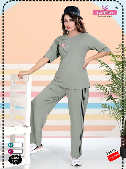 Design 1774 La Fairy Imported Co Ord Set Manufacturer