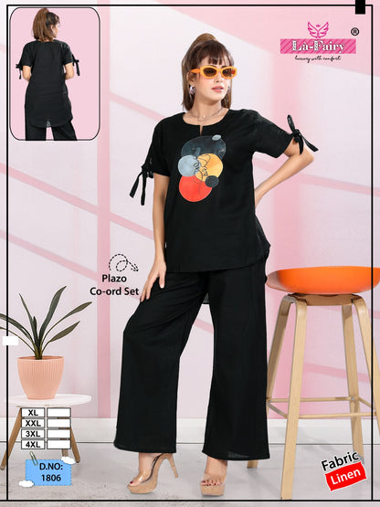 Design 1806 La Fairy Linen Co Ord Set Wholesale