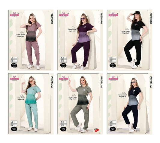 design 1810 cargo la fairy sinker pyjama night suits exporter gujarat