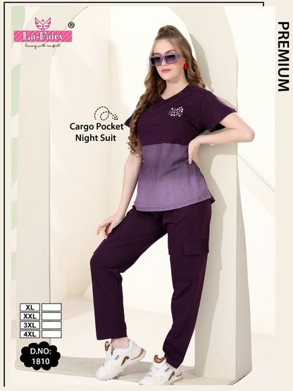 design 1810 cargo la fairy sinker pyjama night suits exporter gujarat