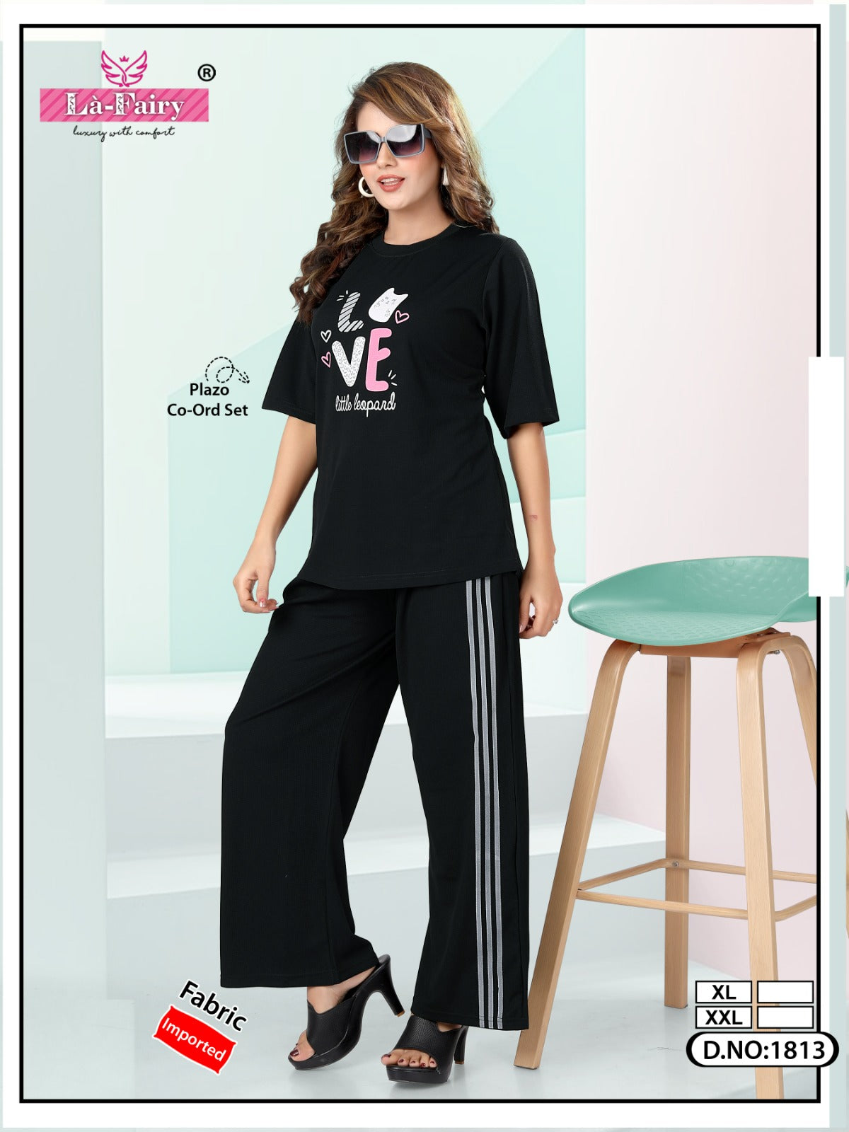 Design 1813 La Fairy Imported Co Ord Set Supplier