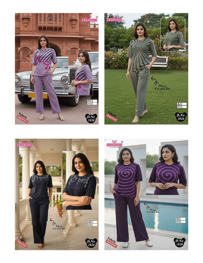 Design 1820 La Fairy Imported Co Ord Set Manufacturer