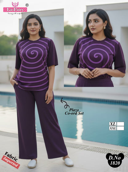 Design 1820 La Fairy Imported Co Ord Set Manufacturer