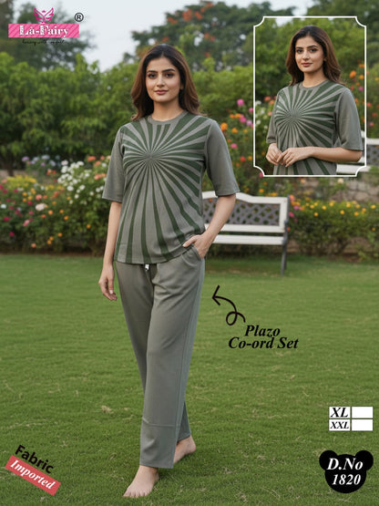 Design 1820 La Fairy Imported Co Ord Set Manufacturer