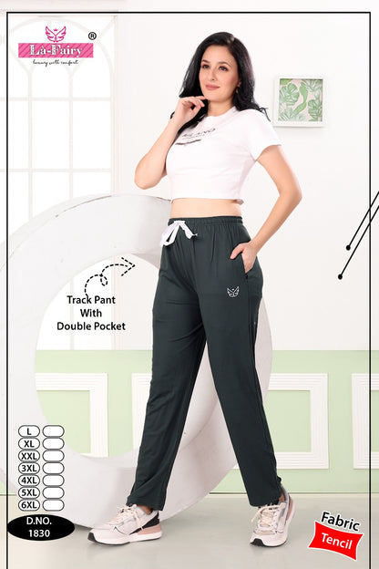 Design 1830 La Fairy Tencil Women Track Pants Wholesaler Ahmedabad