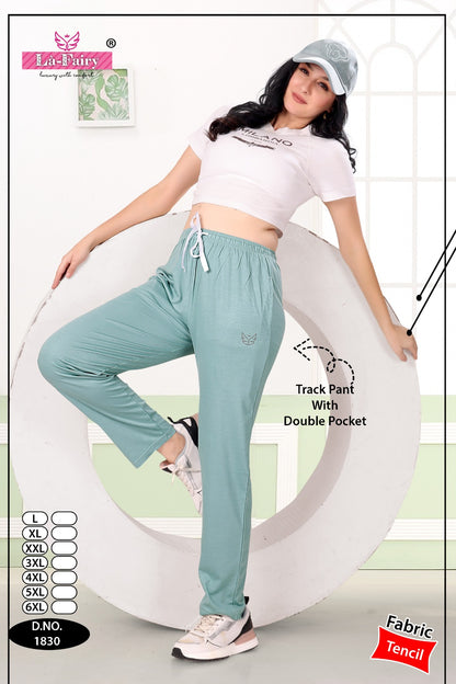 Design 1830 La Fairy Tencil Women Track Pants Wholesaler Ahmedabad