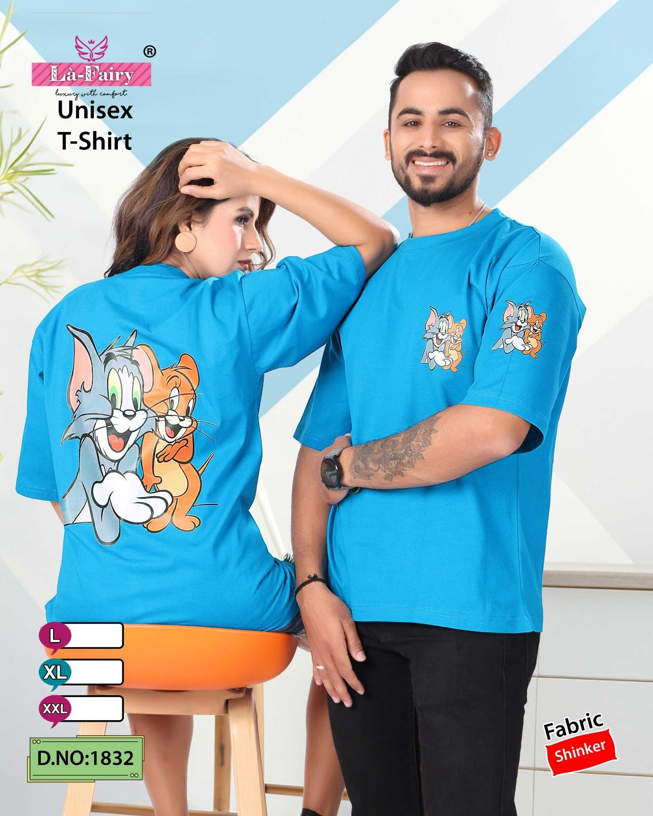 Design 1832 La Fairy Sinker Unisex Tshirt Exporter India