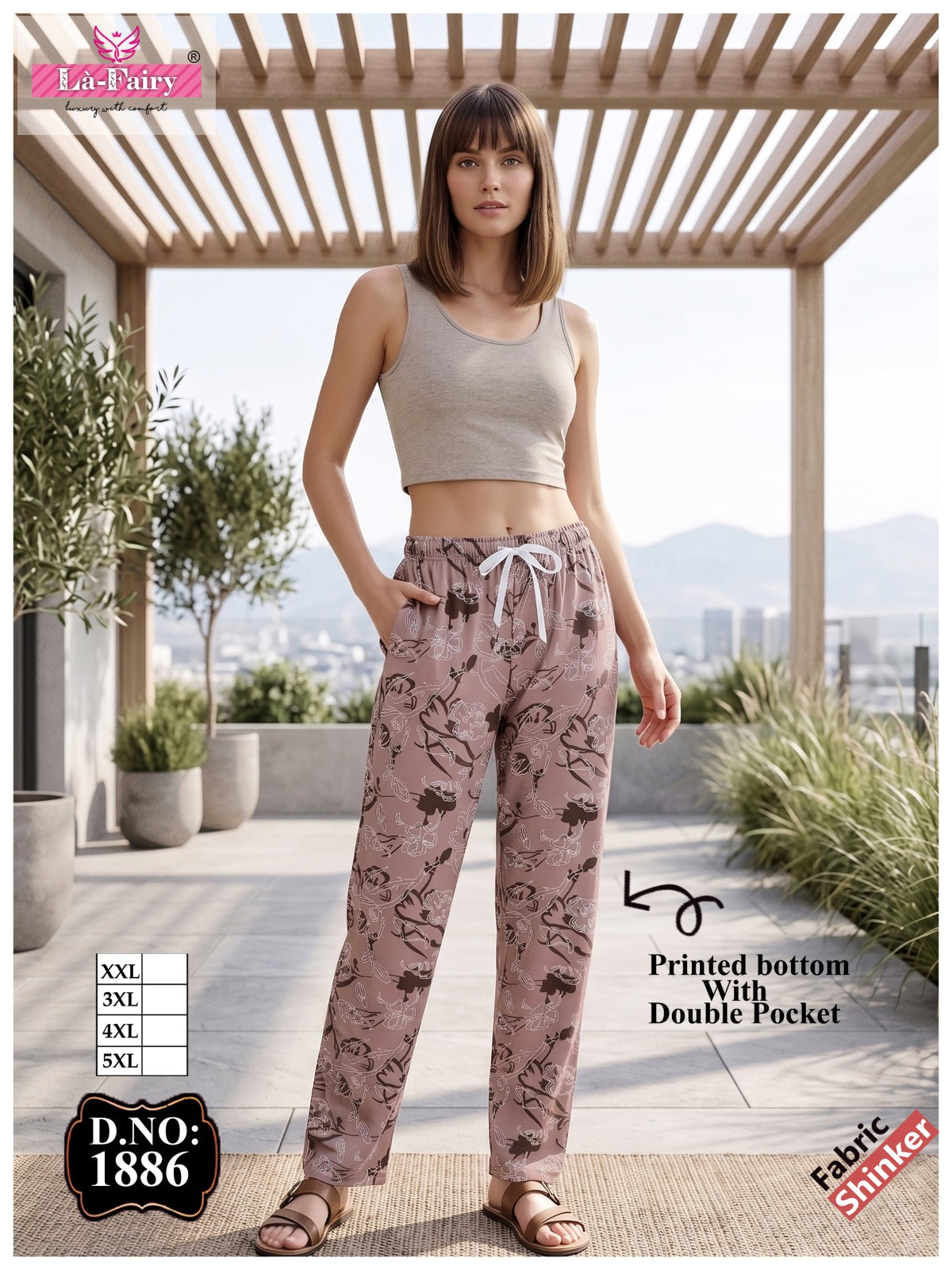 Design 1886 La Fairy Sinker Women Night Lower Wholesale Price