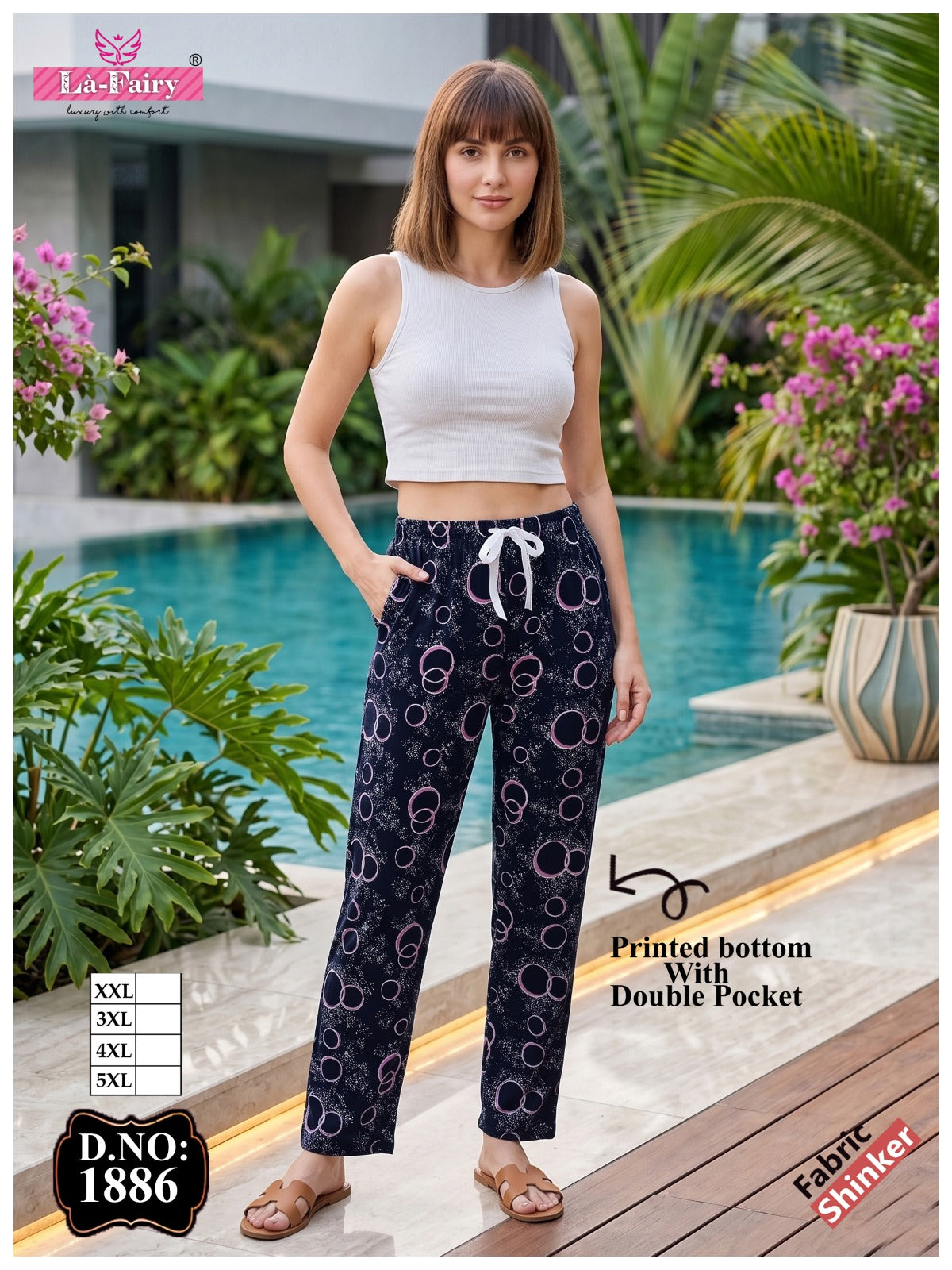 Design 1886 La Fairy Sinker Women Night Lower Wholesale Price