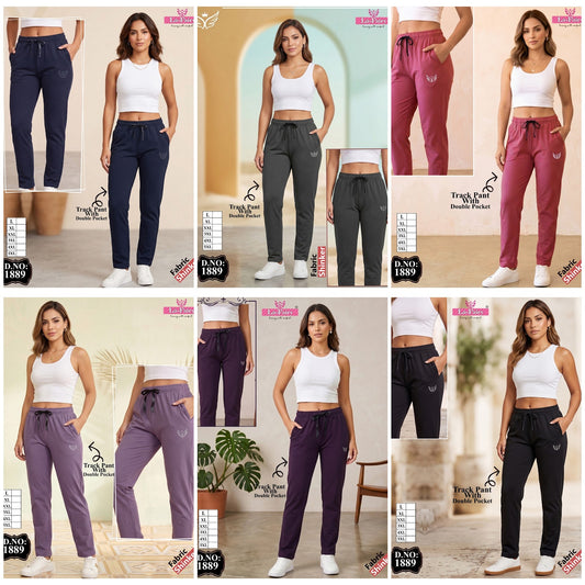 Design 1889 La Fairy Sinker Women Track Pants Exporter India
