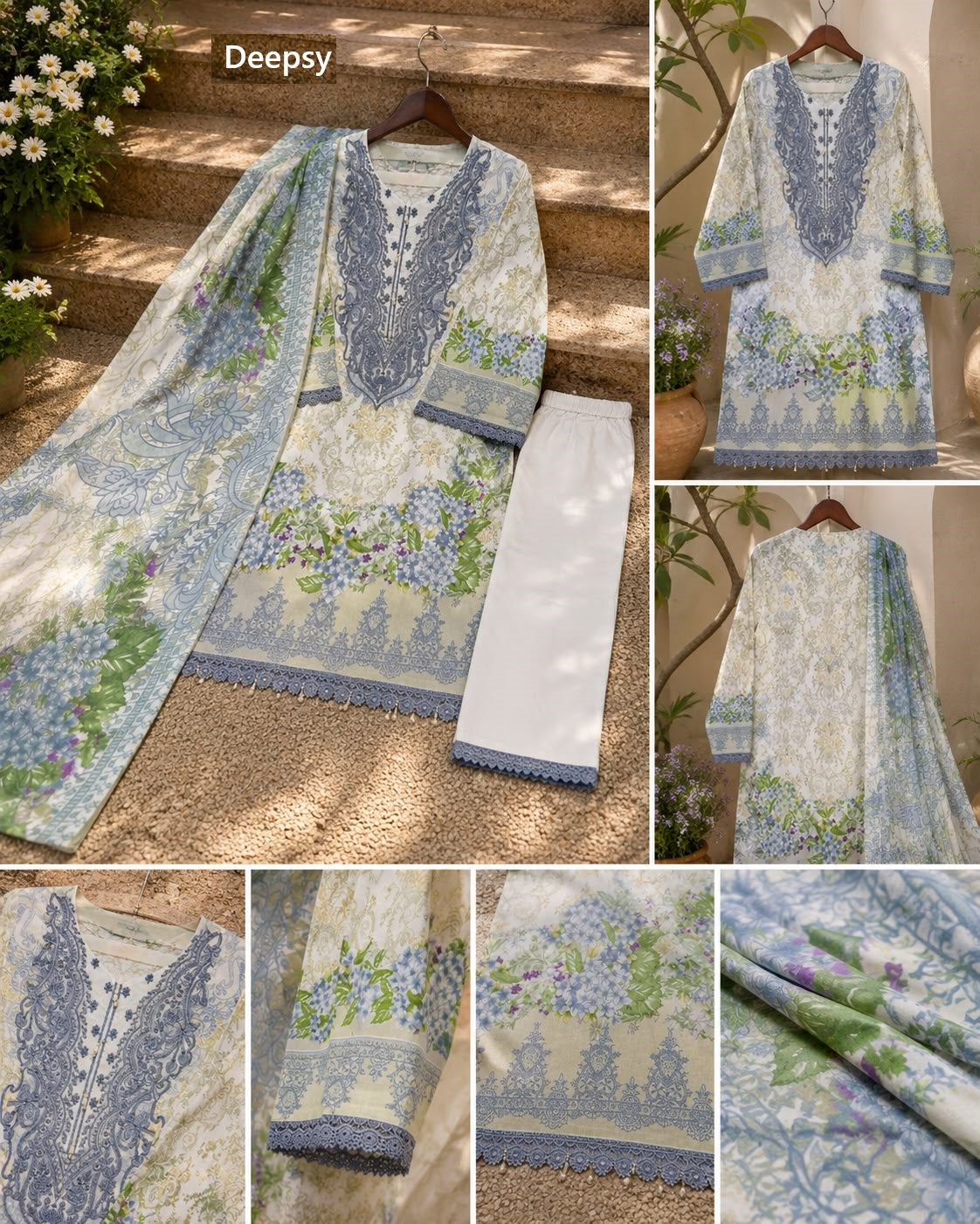 Design 1892 Deepsy Cotton Pakistani Readymade Suits Exporter India