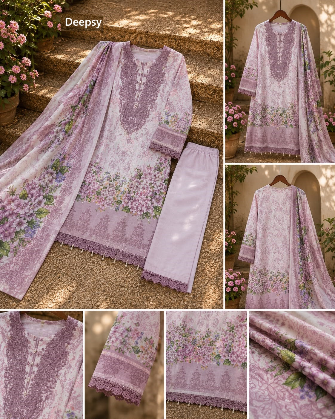 Design 1892 Deepsy Cotton Pakistani Readymade Suits Exporter India