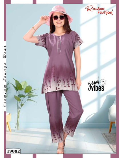 Design 19078-19085 Ruchee Fashion Rayon Co Ord Set Wholesale
