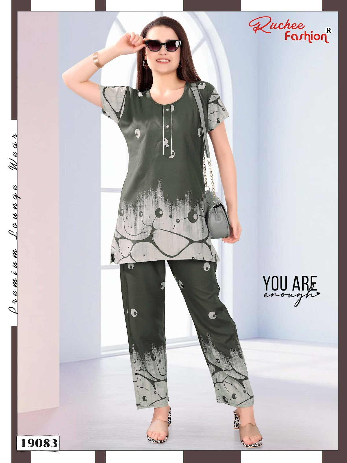Design 19078-19085 Ruchee Fashion Rayon Co Ord Set Wholesale