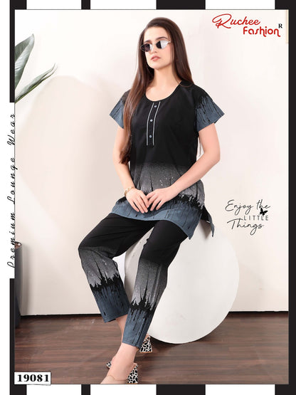 Design 19078-19085 Ruchee Fashion Rayon Co Ord Set Wholesale