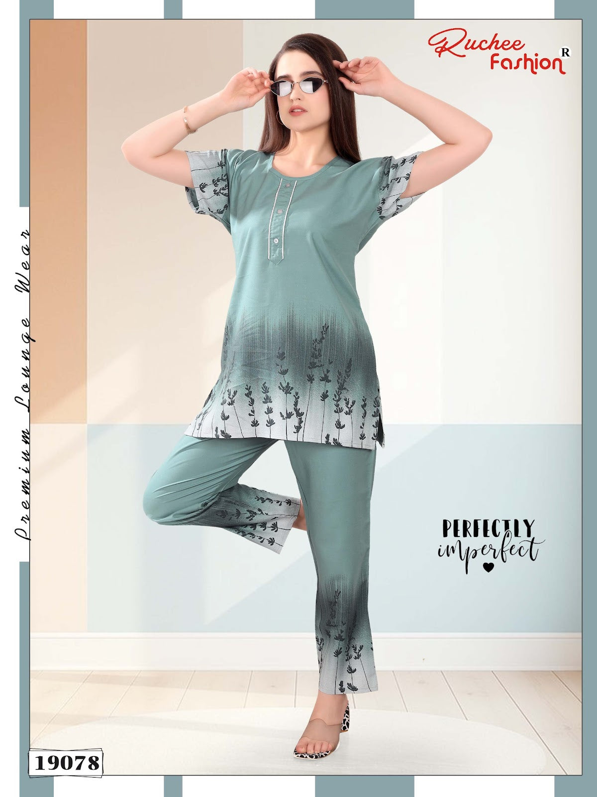 Design 19078-19085 Ruchee Fashion Rayon Co Ord Set Wholesale
