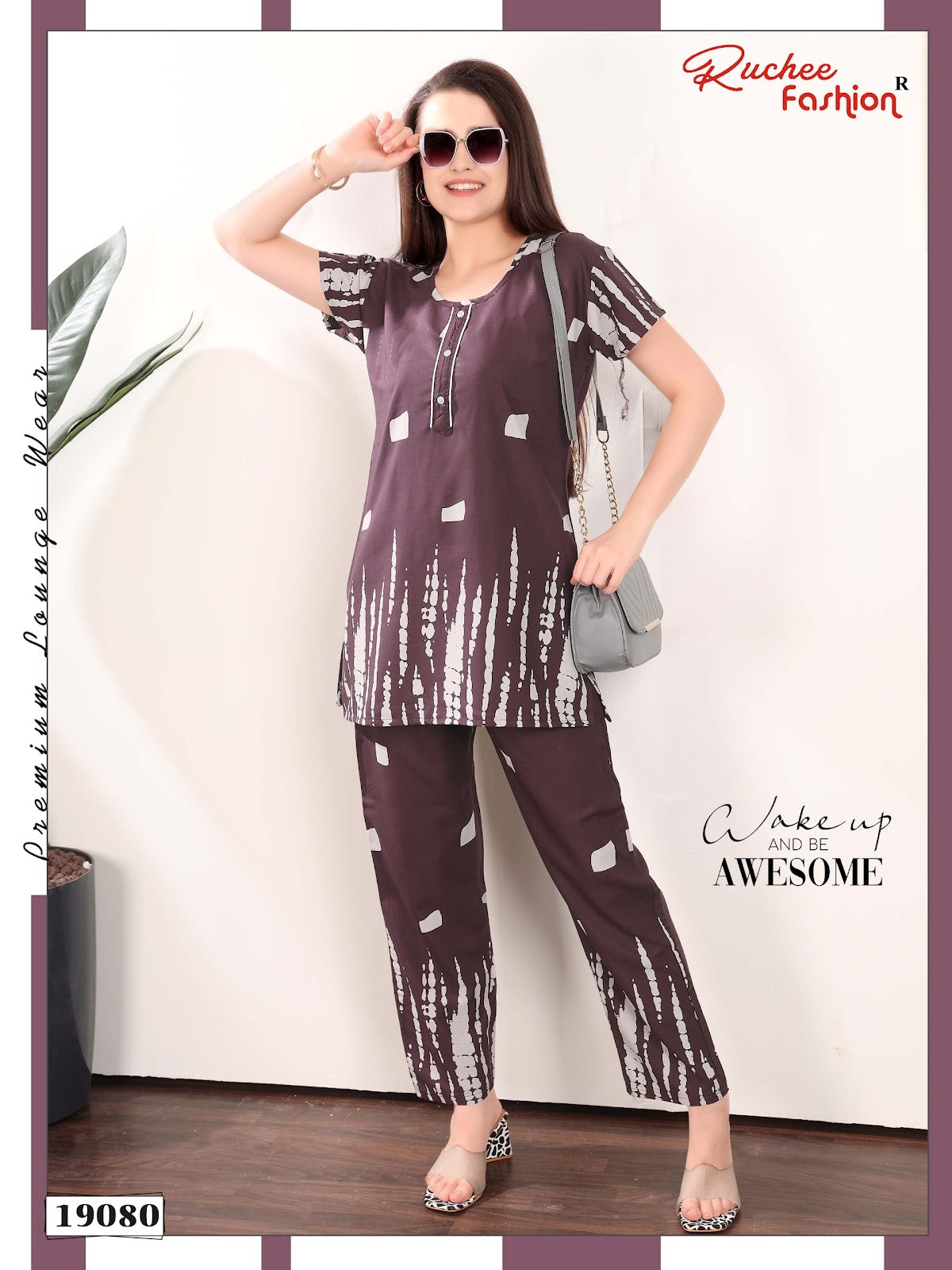 Design 19078-19085 Ruchee Fashion Rayon Co Ord Set Wholesale