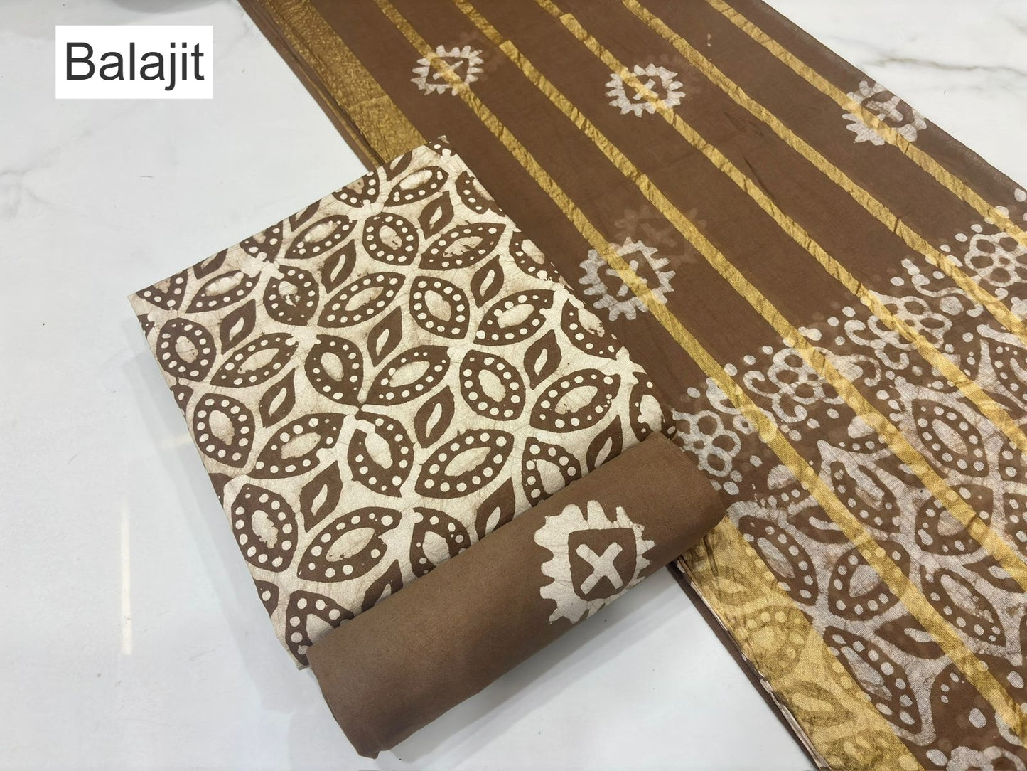 Design 191125 Balajit Cotton Dress Material Wholesale