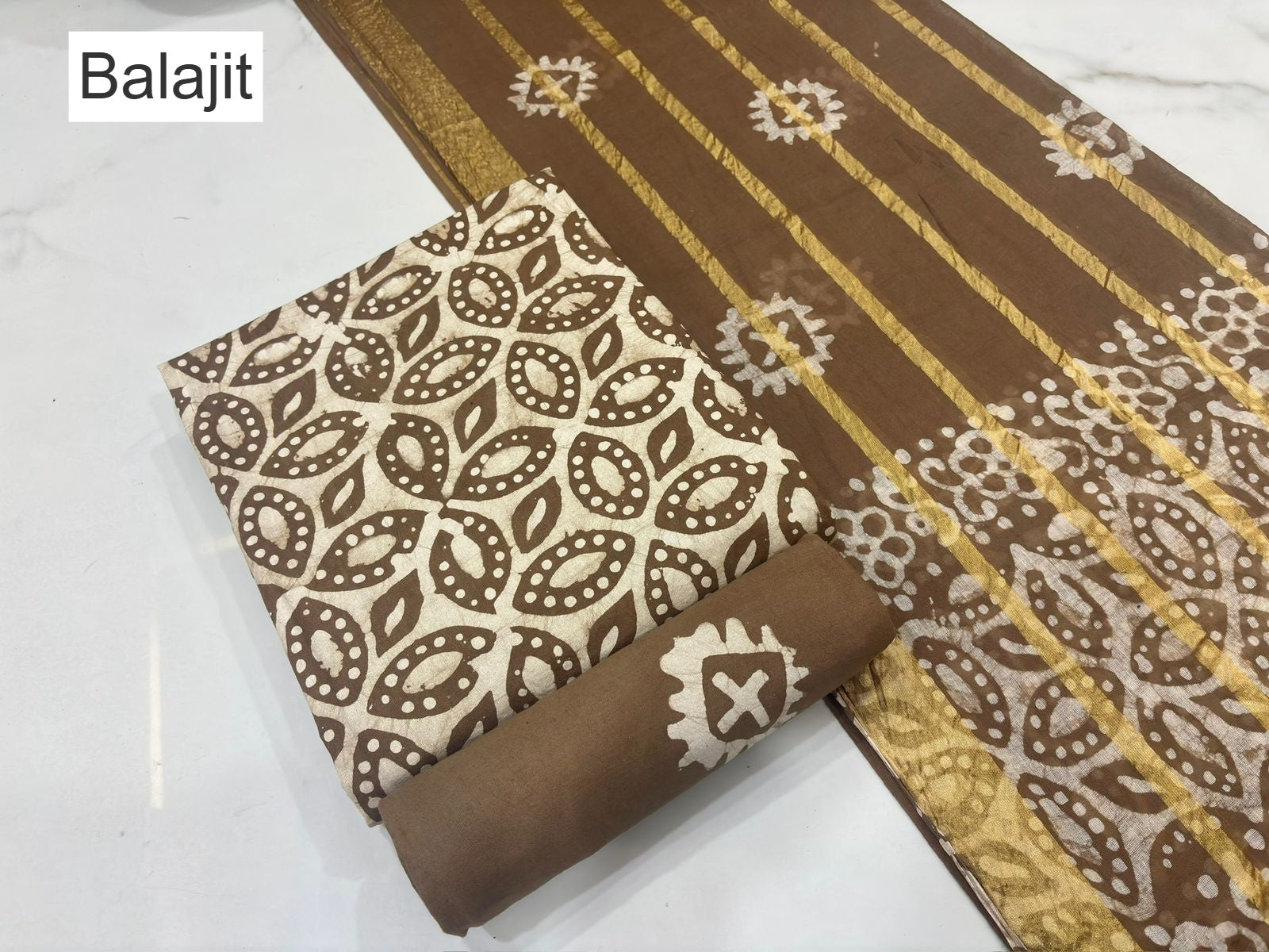 Design 191125 Balajit Cotton Dress Material Wholesale