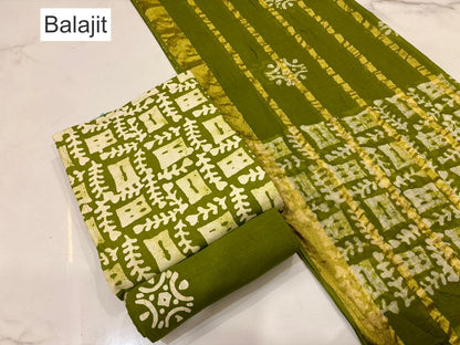 Design 191125 Balajit Cotton Dress Material Wholesale