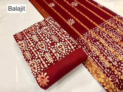 Design 191125 Balajit Cotton Dress Material Wholesale