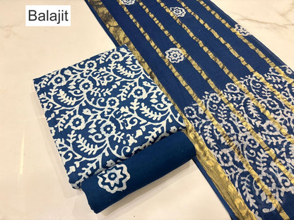 Design 191125 Balajit Cotton Dress Material Wholesale