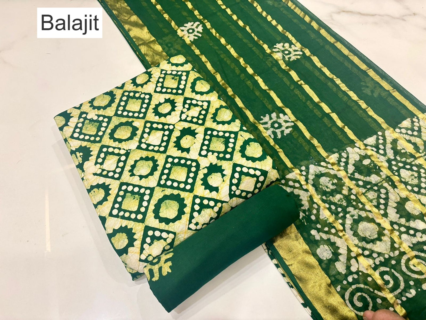 Design 191125 Balajit Cotton Dress Material Wholesale