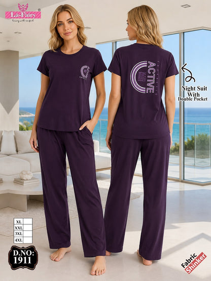 Design 1911 La Fairy Sinker Pyjama Night Suits Manufacturer