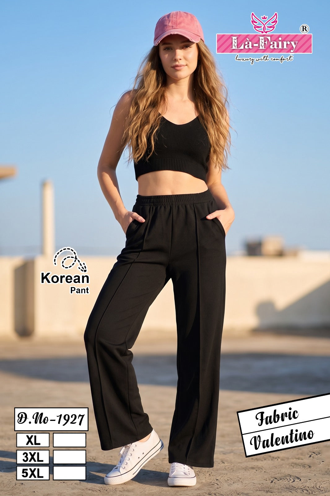 Design 1927 Korean La Fairy Valentino Women Pants Wholesale Price