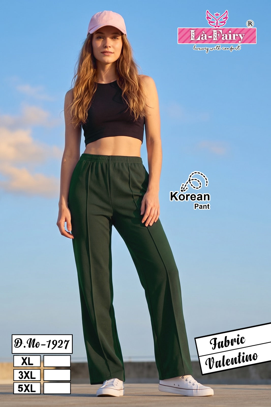 Design 1927 Korean La Fairy Valentino Women Pants Wholesale Price