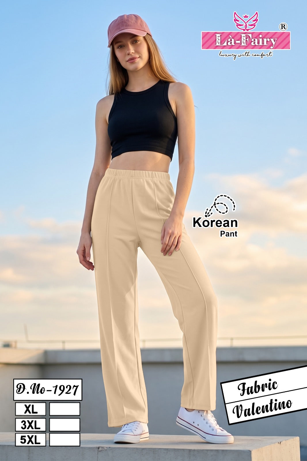 Design 1927 Korean La Fairy Valentino Women Pants Wholesale Price