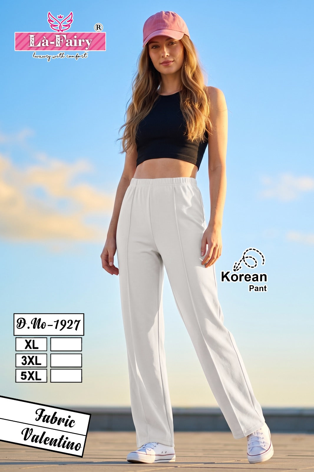 Design 1927 Korean La Fairy Valentino Women Pants Wholesale Price
