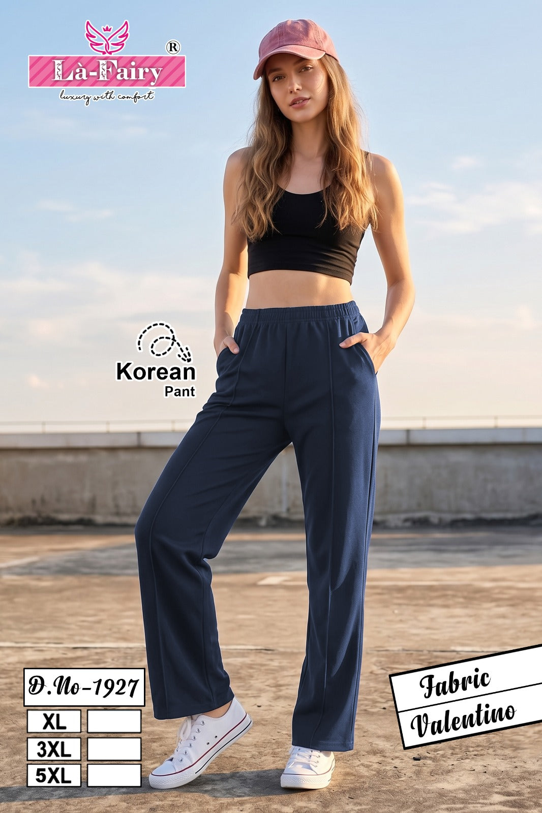 Design 1927 Korean La Fairy Valentino Women Pants Wholesale Price