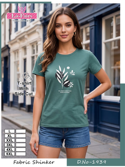 Design 1939 La Fairy Sinker Women Tshirt Exporter Gujarat