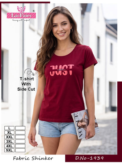 Design 1939 La Fairy Sinker Women Tshirt Exporter Gujarat