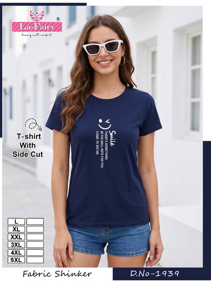 Design 1939 La Fairy Sinker Women Tshirt Exporter Gujarat