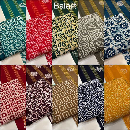 Design 1 Balajit Rayon 14Kg Salwar Suits Supplier Ahmedabad