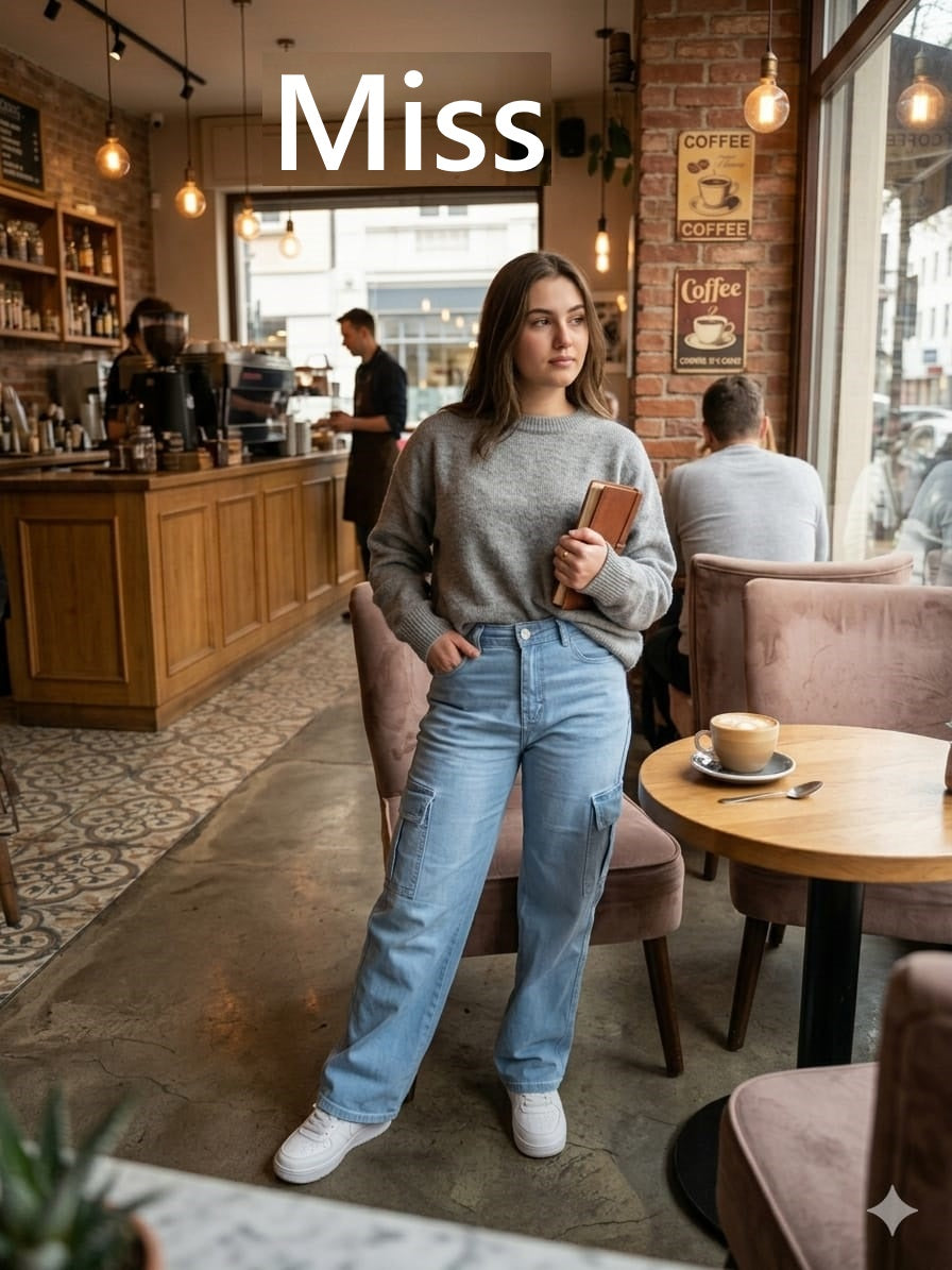 Design 1 Miss Cotton Women Cargo Pants Supplier